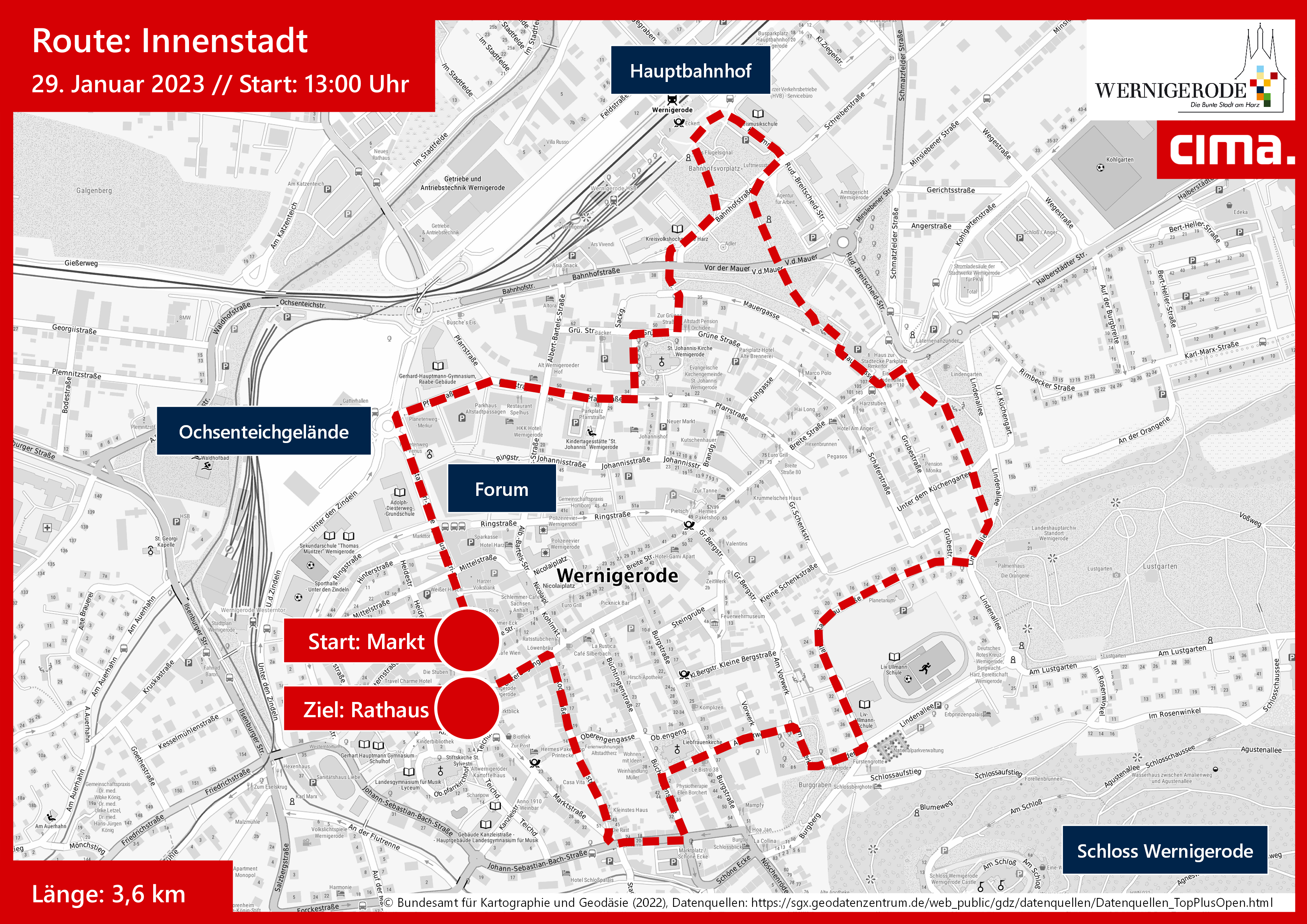 Karte Rundgang Innenstadt