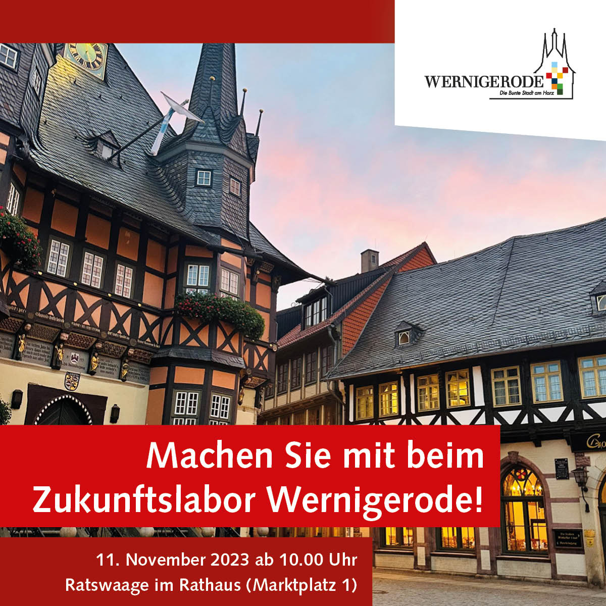 Zukunftslabor Wernigerode im historischen Rathaus